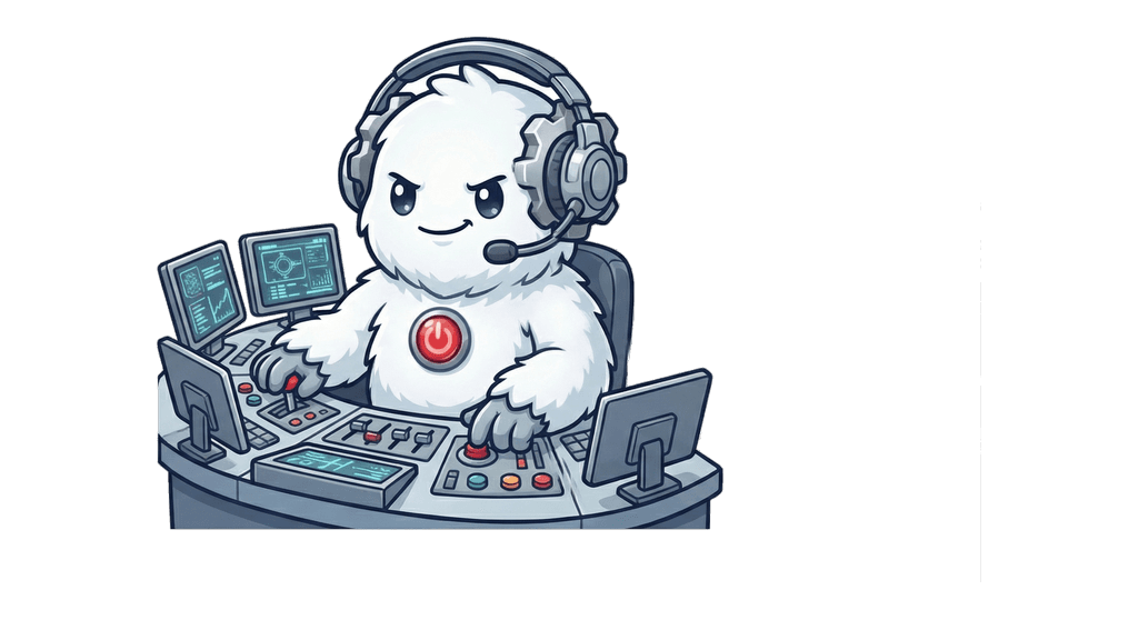 Spawni mascot at mission control